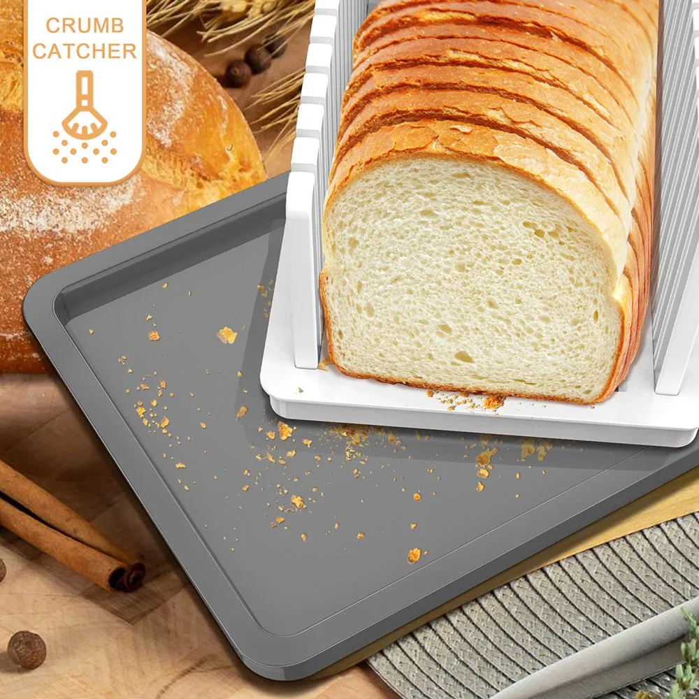 Upgrade Bread Slicer for Homemade Bread Bread Slicer Guide Adjustable Width Thickness