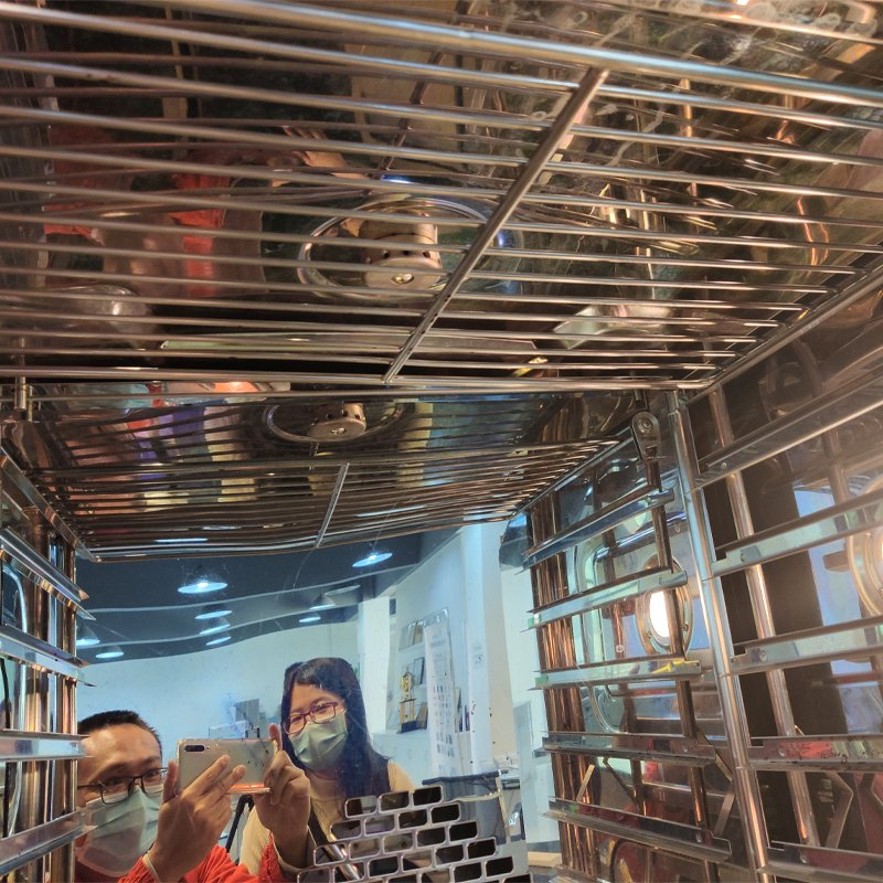 Touch-Screen 6 Pan Trays 1/1gn Stainless Steel Kitchen Equipment Machine Bread Combi Commercial Electric Baking Pizza Bakery Oven