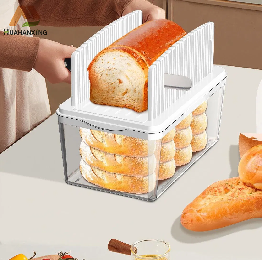 Bread Slicer Designed for Seamless Slicing and Crumb Management