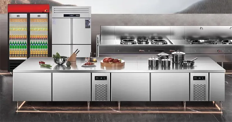 Stainless Steel Workbench Detail