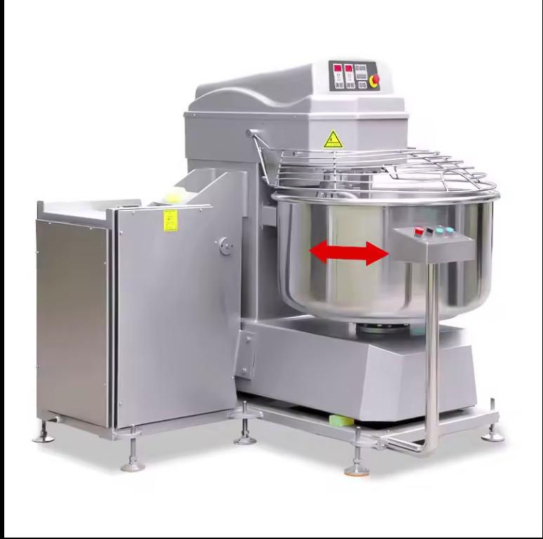 10-200kg 60L-320L Electric Cooking Mini Bread Cake Egg Pizza Bakery Food Baking Bakery Equipment Double Motion Stand Dough Spiral/Planetary Mixing Flour Mixer
