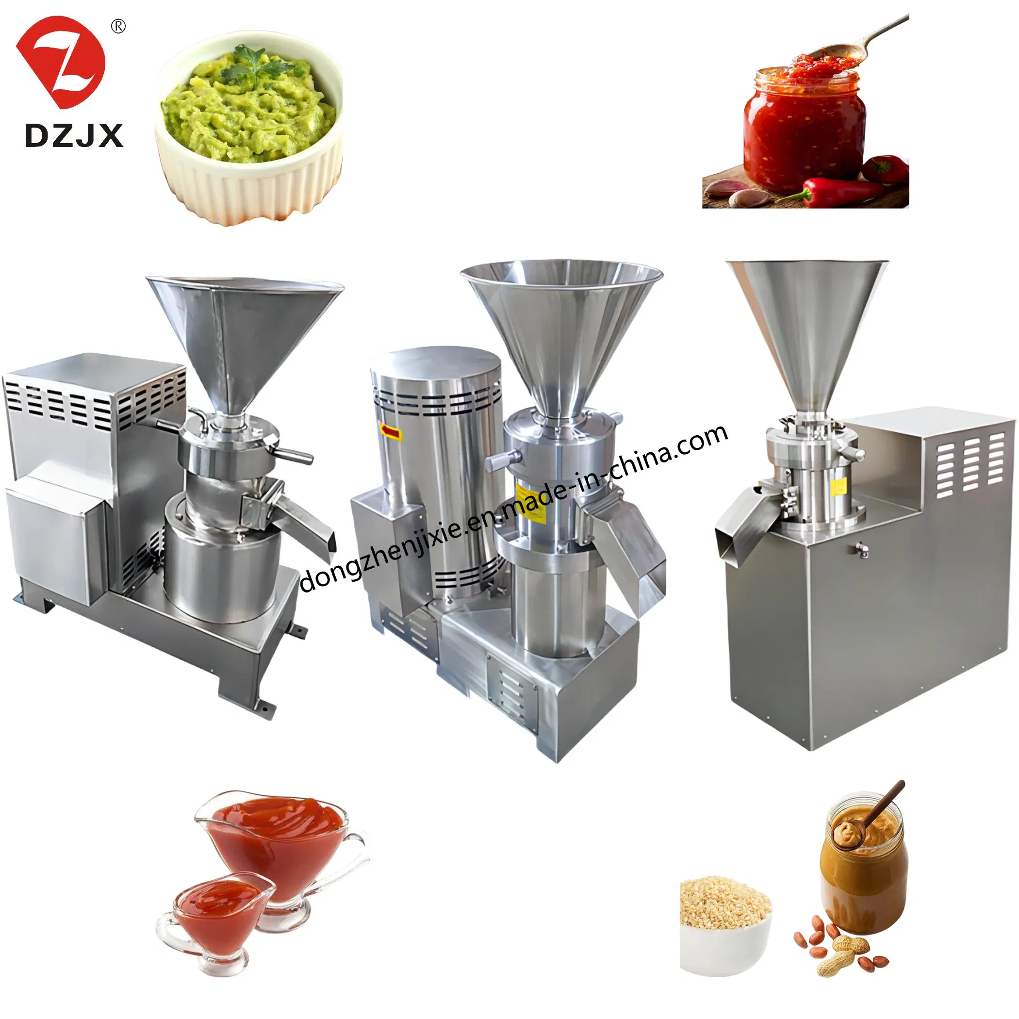 Dzjx Grinding Colloid Mill Desktop Heavy Duty Nut Grinder Coffee for Food