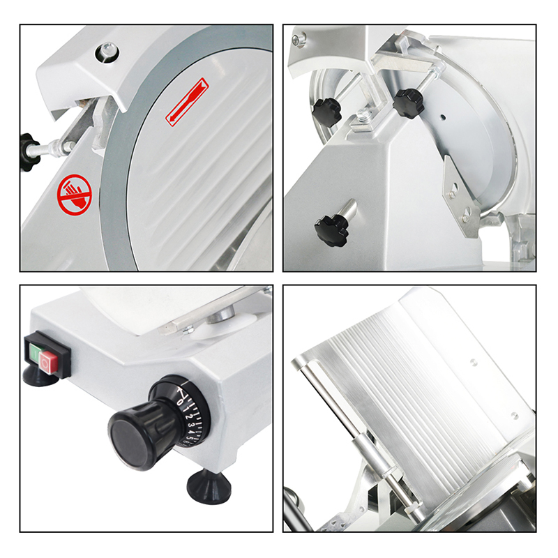 Home Desktop Small Frozen Beef Mutton Slicer Electric Semi-Automatic Mini Meat Slicer