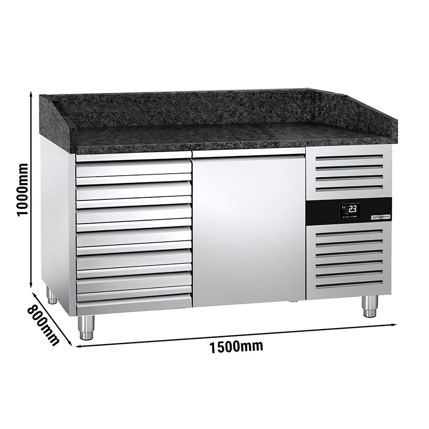 New Product Refrigerated Salad/Pizza Work Prep Table Available POS158ssg