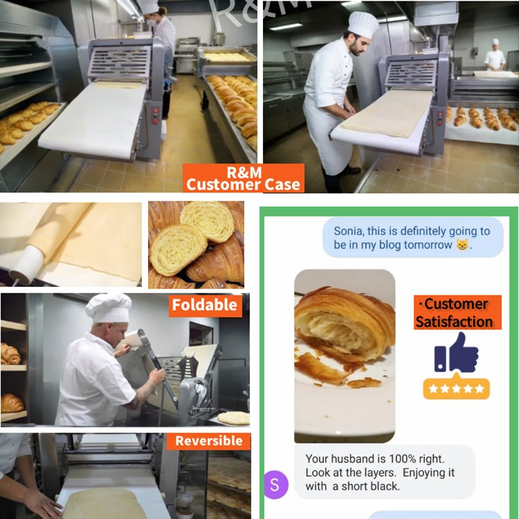Wholesale Price Electric Industrial Small Commercial Kitchen Automatic Bread Flat Laminadora De Masa Puff Pastry Bakery Dough Sheeter Machine for Sale Croissant