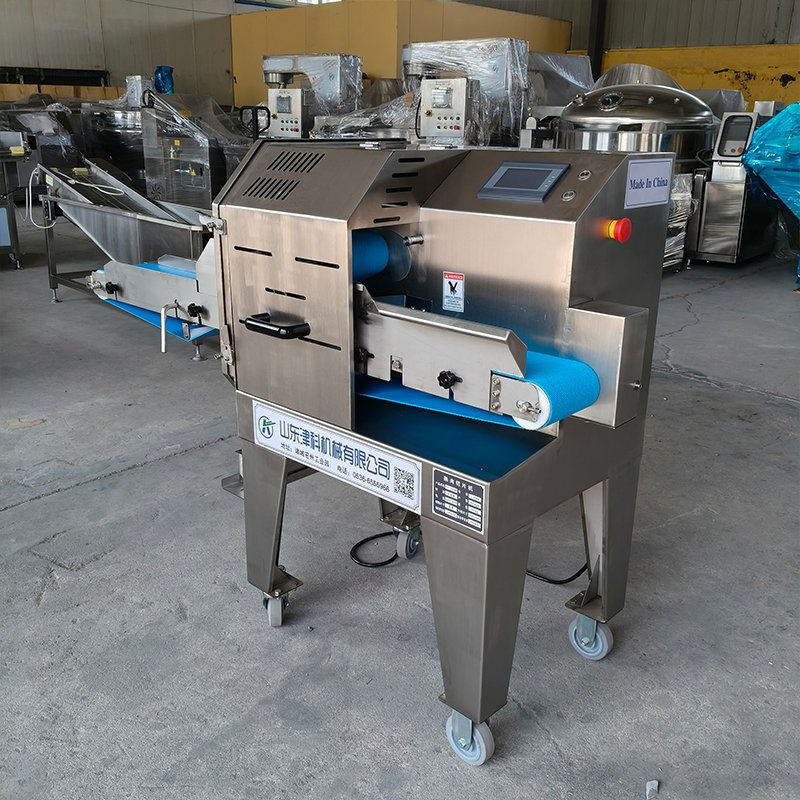 CE Certified Commercial Automatic Cooked Meat Slicer for Sausage, Ham, Bacon, Roast Meat Processing