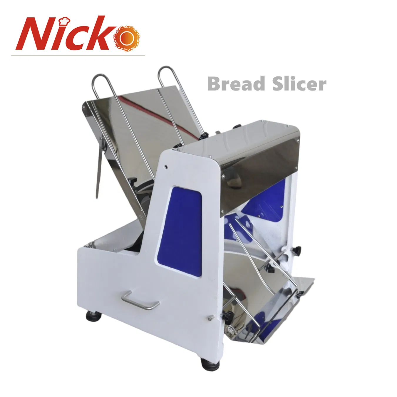 Heavy-Duty Commercial Bread Slicer with 31 Precision Blades