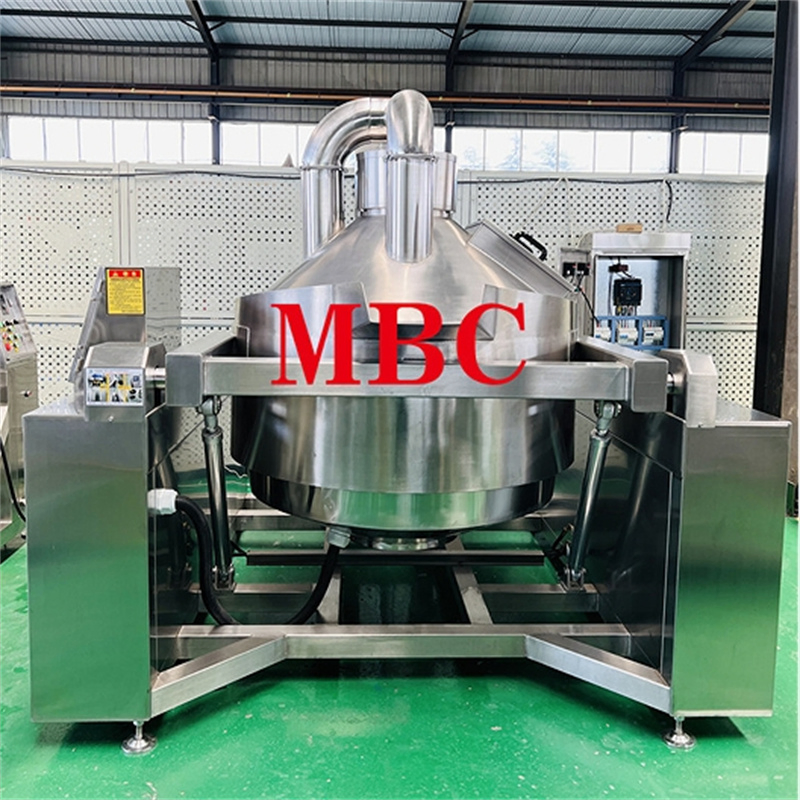 Steam /electricity/ gas heating Food steam jacketed kettle and cooker with agitator