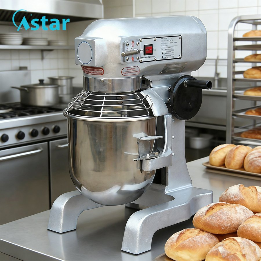 Electric Bakery Equipment Baking Machine Stand Mixer Spiral Mixer Food Mixer Planetary Mixer Egg Cake Dough Mixer