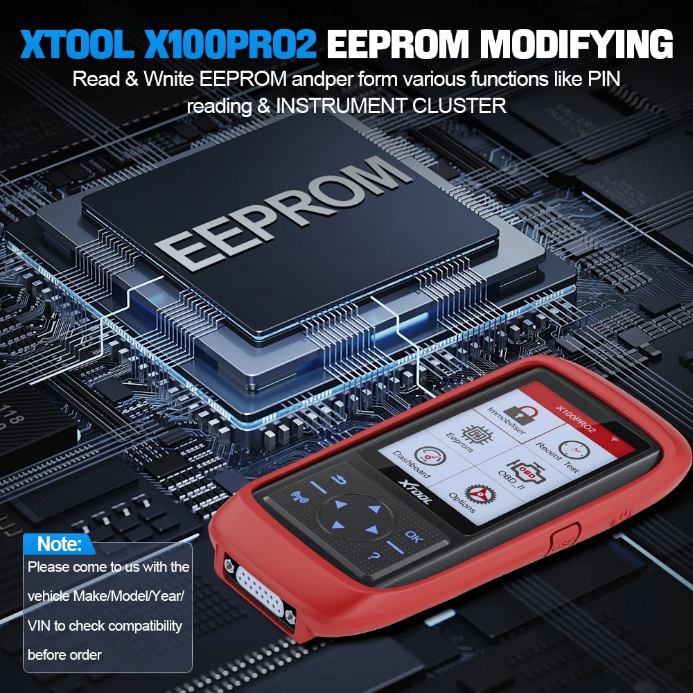 XTOOL X100 Pro2 Free Update Obd 2 Scanner FOB Key Programming Machine Immobilizer Pin Code Reader Automotive Locksmith Tools