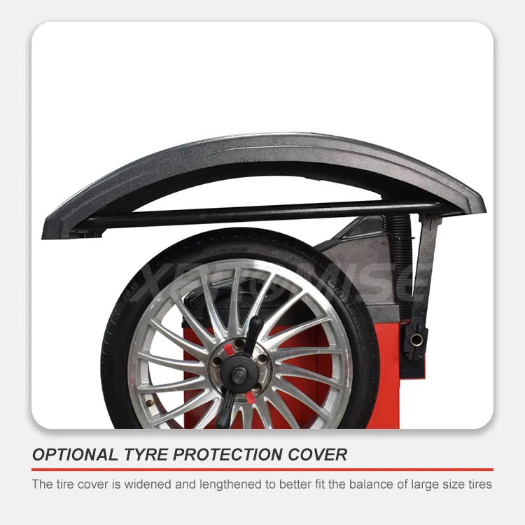 Optional tyre protection cover
