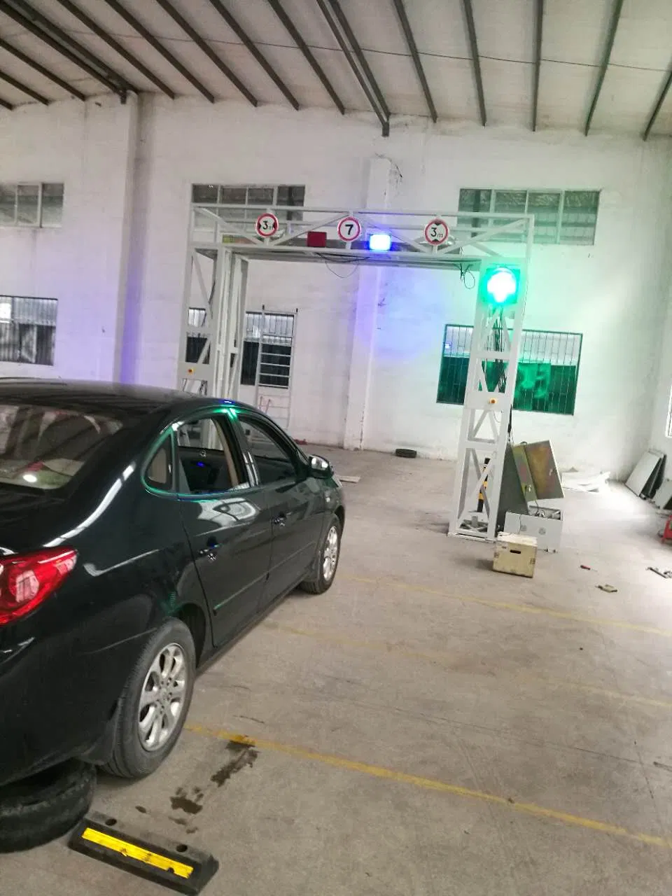 Vehicle Inspection Scanning Tunnel Structure