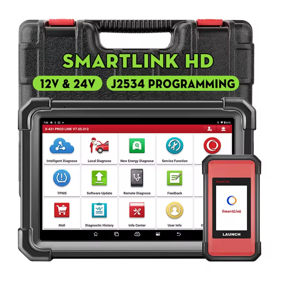 2026 LAUNCH X431 PRO3S+ SmartLink HD 12V &amp; 24V Obd2 Scanner Full System Diagnostic Scanner Car Truck Diagnostic Tool