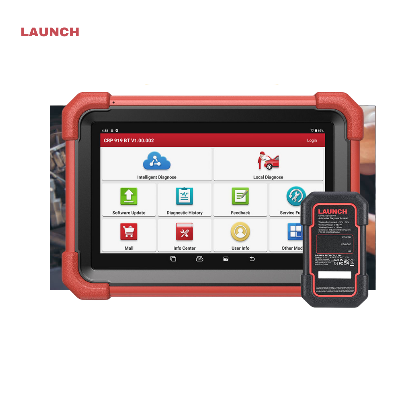 Obd2 Scanner Launch BT Professional Tools for Automotive Mechanics Launch X431 CRP919X BT OBD2 Full System Diagnostic