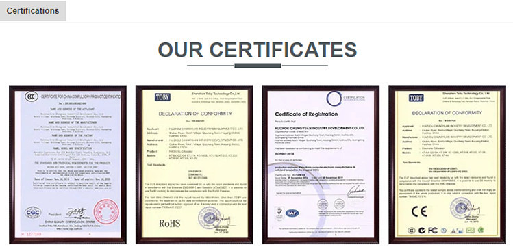 Quality Certifications