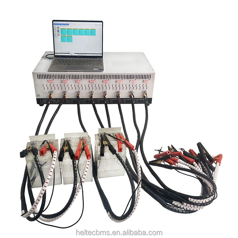 EV Battery Analyzer Tester 5V 20V 23V Battery Charge Discharge Tester Equalizer 6 8 20 Channel Pack Cell Vehicle Battery Tester