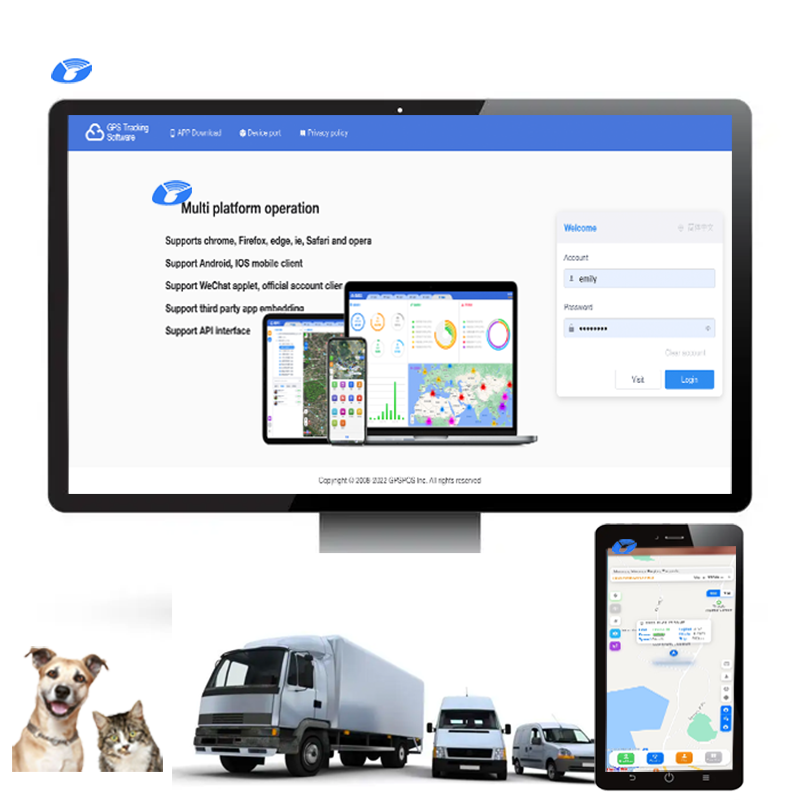 Fleet Annual Inspection Management GPSPOS Platform with Remote Command and Alerts for Proactive Vehicle Maintenance