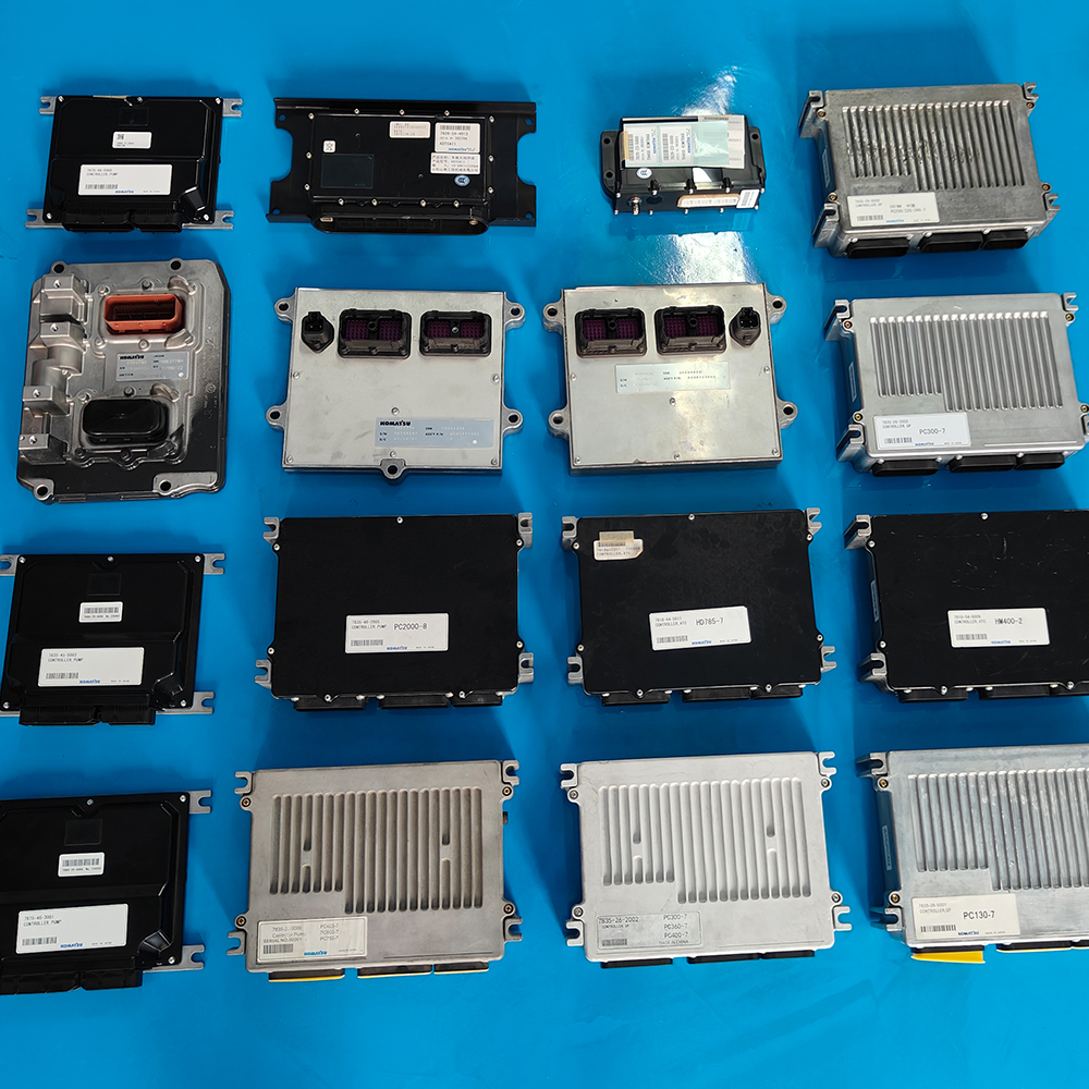 Excavator Controller Computer ECU For Caterpillar Komatsu Volvo Hitachi Kobelco Doosan Hyundai Sany Construction Machinery Parts