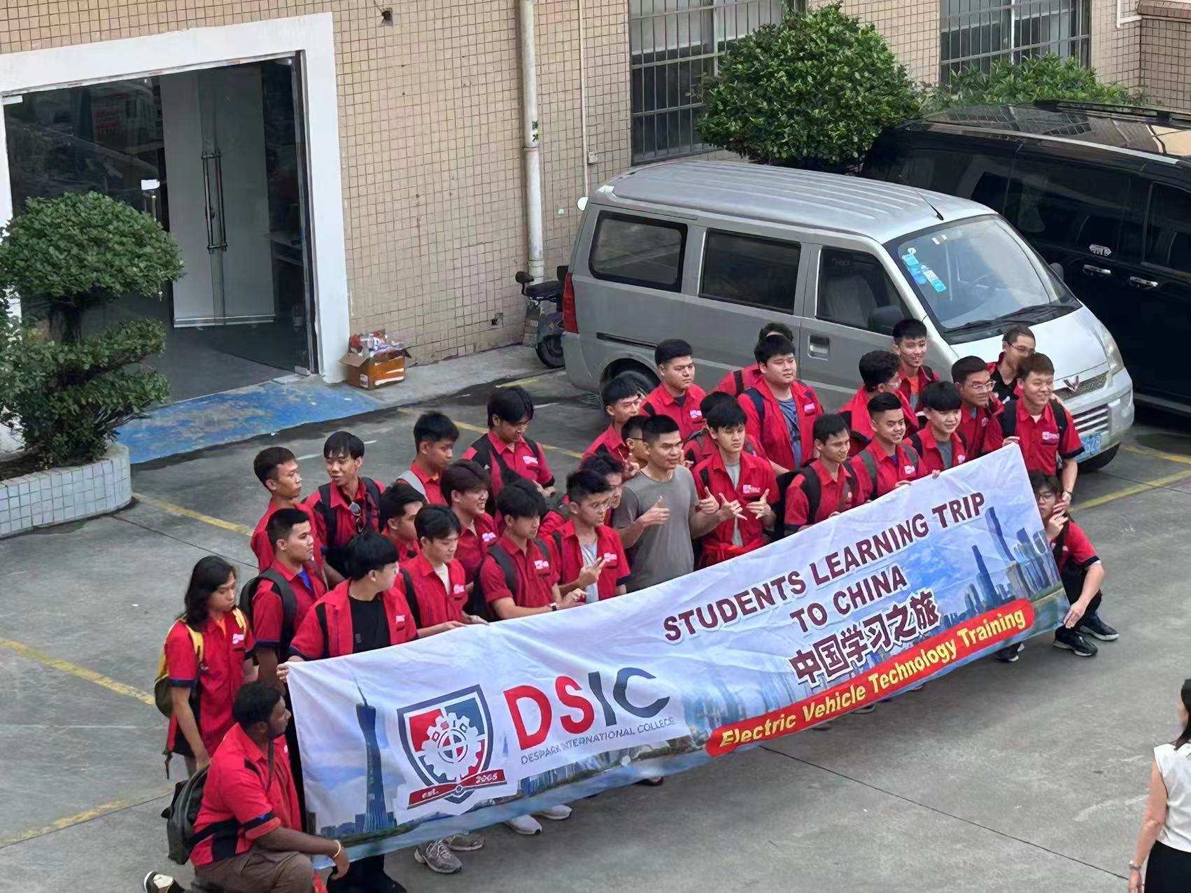 Malaysian students come to study