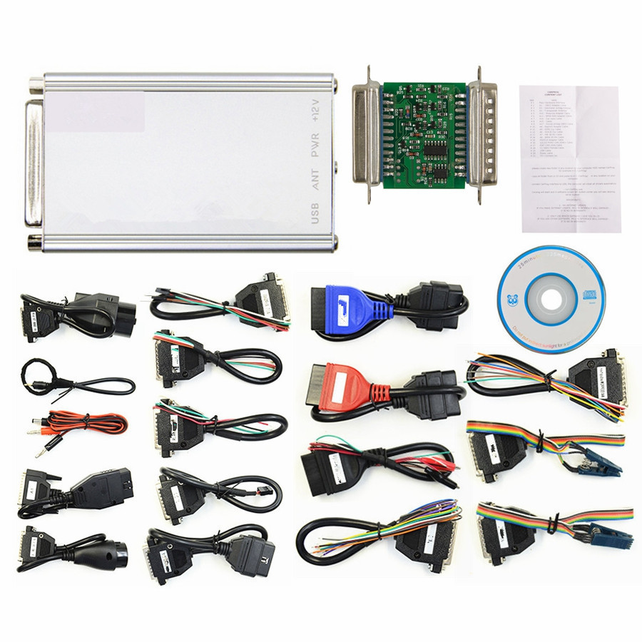 CARPROG V1093/1377/821 Automatic ECU Chip Adjustment Complete GM Programmer with OLIVER Fitment and 12V