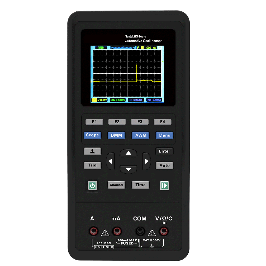 Hantek2D82AUTO Handheld Use