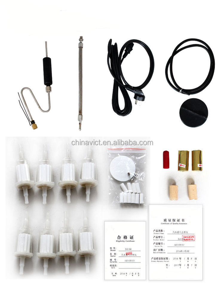 SV-5Q Vehicle Emission Gas Testing Machine With Inner Printer Exhaust Analyzer