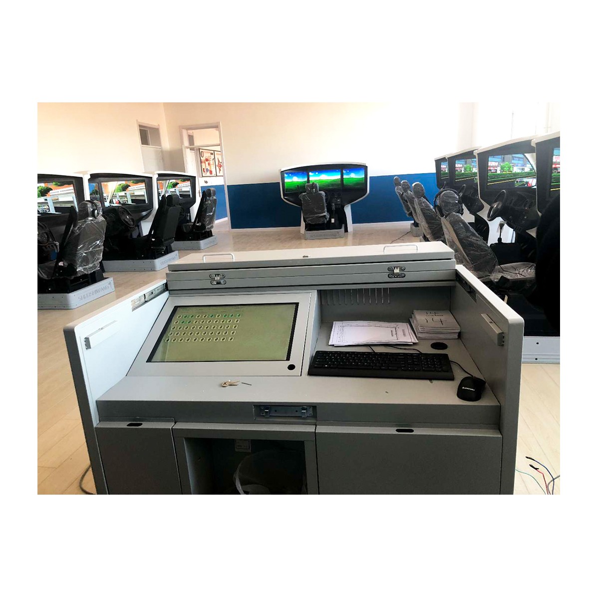 Vehicle fault setting and detection connection platform Intelligent and connected vehicles Simulated autonomous vehicle