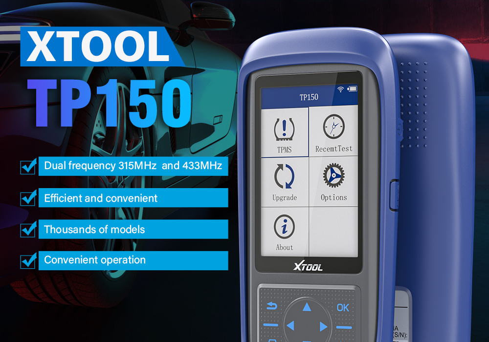 Tire Pressure Monitoring System OBD2 TPMS Diagnostic Scanner