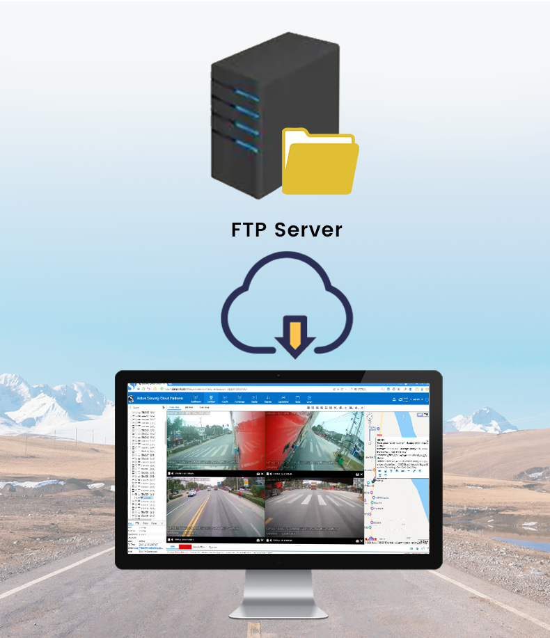 FTP upload video