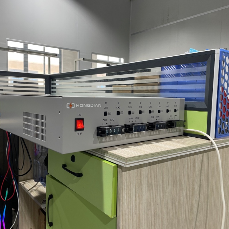 High Power 150W 8-Channel 220V High Accuracy 0.05% IP22 Protection Charge/Discharge Battery Tester Lithium Ion Pack Equipment