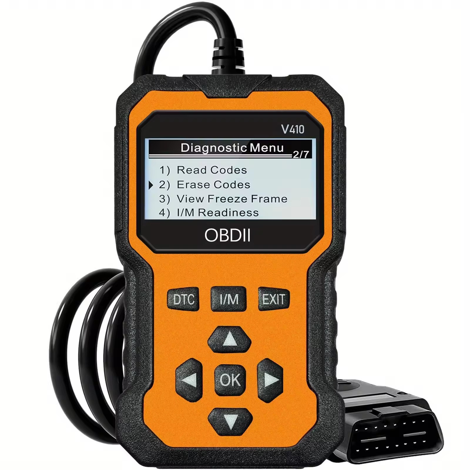 V410 Automobile Fault Diagnosis Instrument ELM327 Engine Fault Detection OBD2 Read Data Stream Repair Tool Car Code Reader