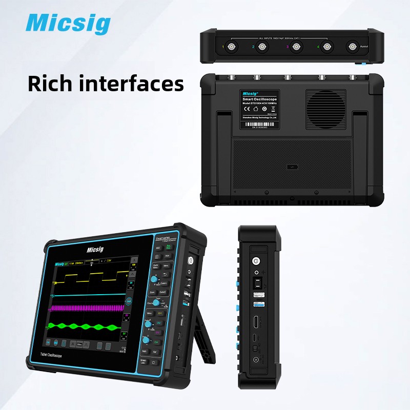 Micsig SATO1004 Automotive Repair Oscilloscope With Touchscreen. Automotive Diagnostic Computer Version For Repair