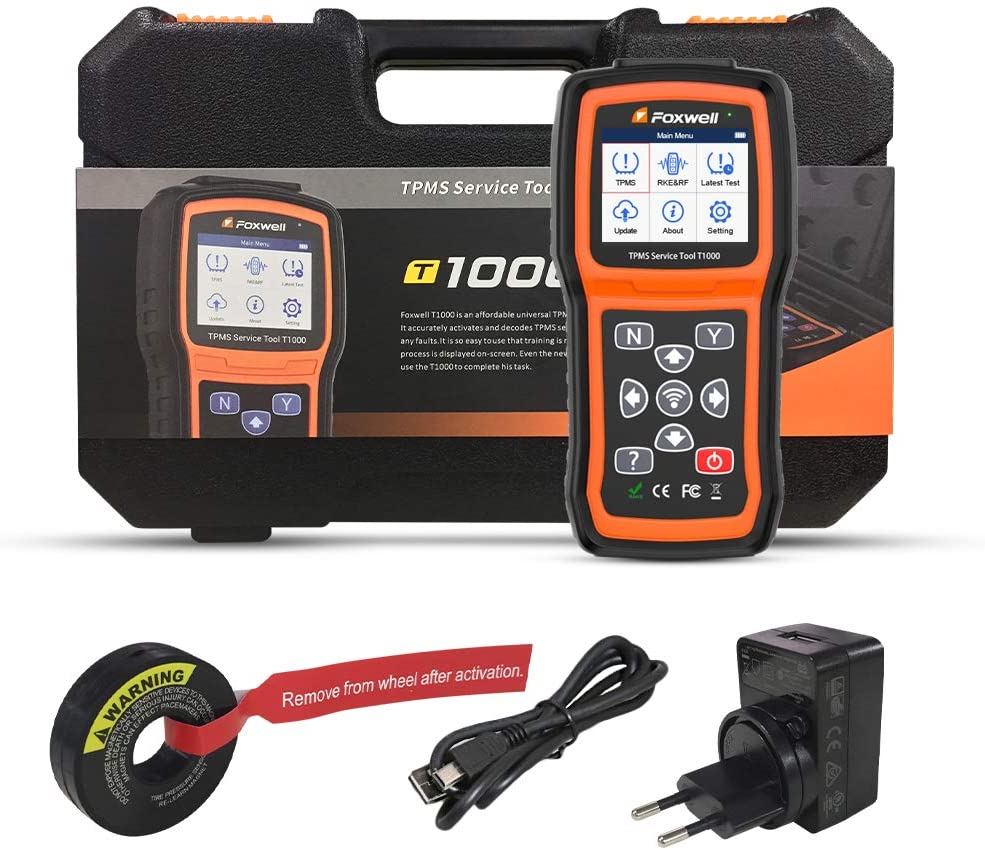 Professional TPMS Factory Direct Car TPMS Tool FOXWELL T1000 TPMS Diagnostic and Service Tool Same As Autel TS508