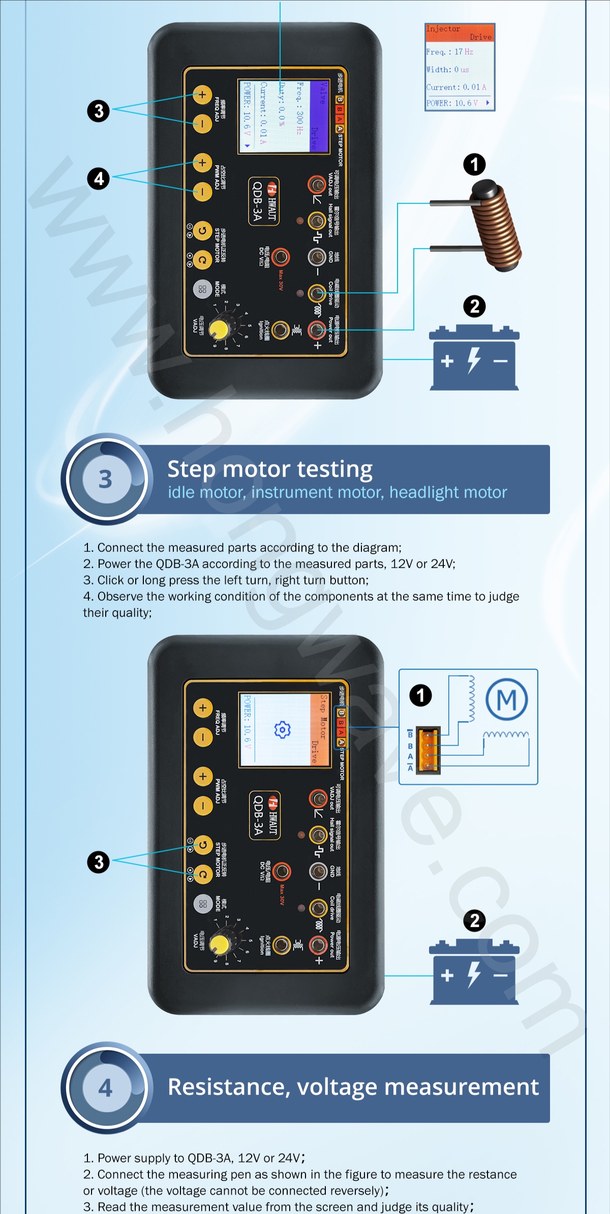 Automobile Actuator Fault Detector View 8