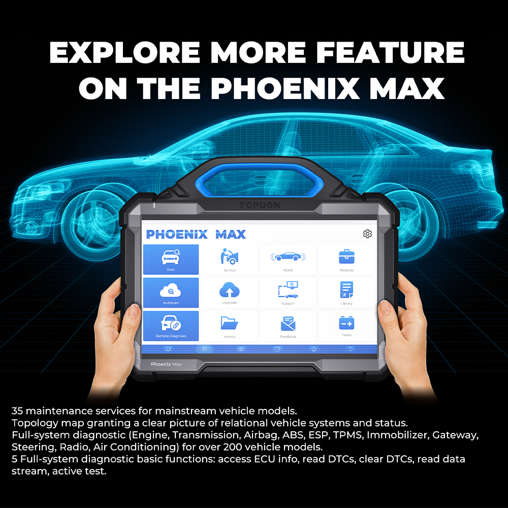 Phoenix Max Diagnostic Scanner