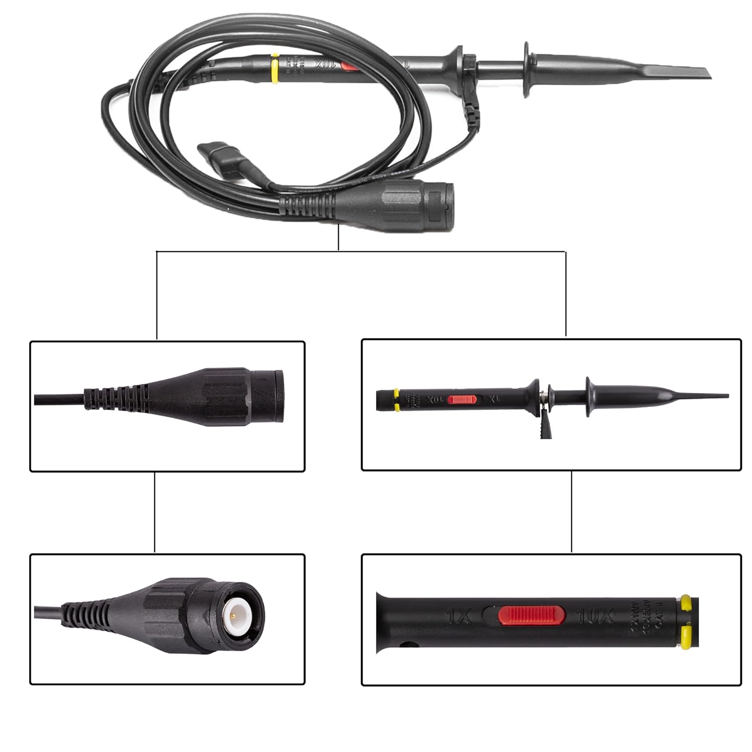 Automotive Diagnostic /DAQ/Programmable Generator Hantek 1008C PC USB 8CH Digital Oscilloscope