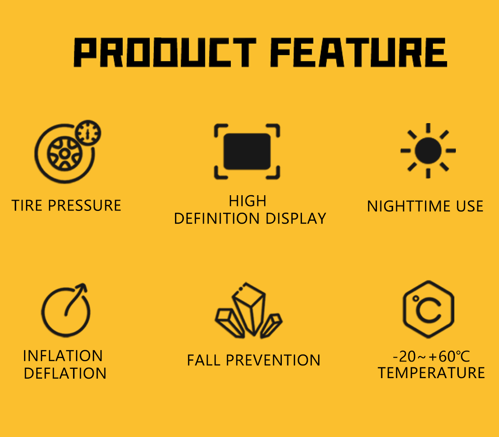 Tire Digital Pressure Gauge Component 2
