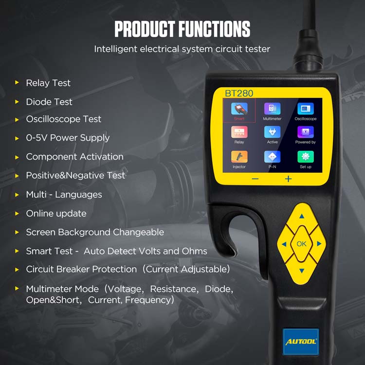 AUTOOL BT280 Detail 5