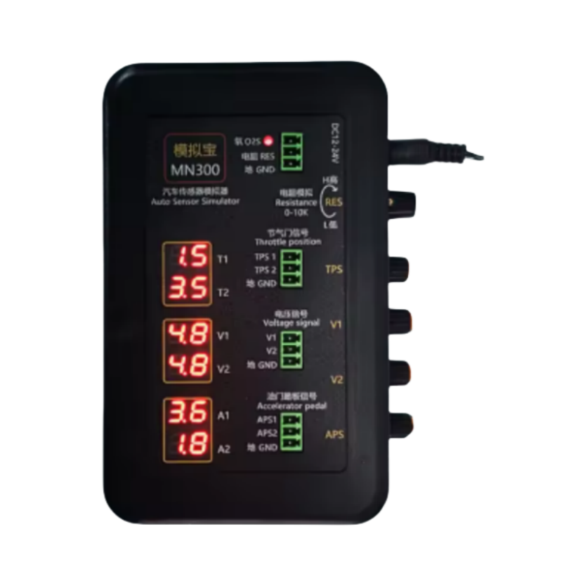 New Arrival MN300 Auto Sensor Simulator Automotive Tester Car Rail Oxygen Oil Pressure Flow Sensor Signal Generator