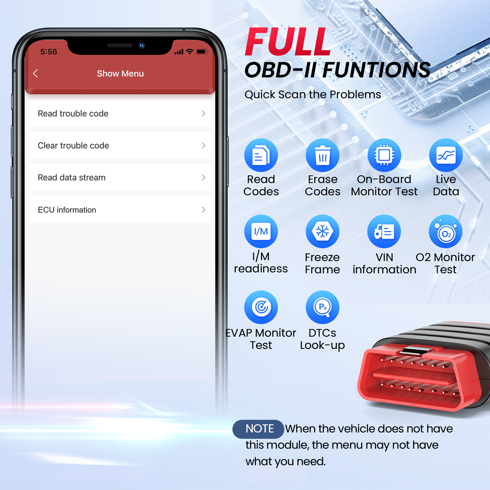 THINKCAR THINKDIAG MINI Obd2 Scanner for Auto Full Obd 2 Function System Diagnostic Tool Car Diagnose Code Reader