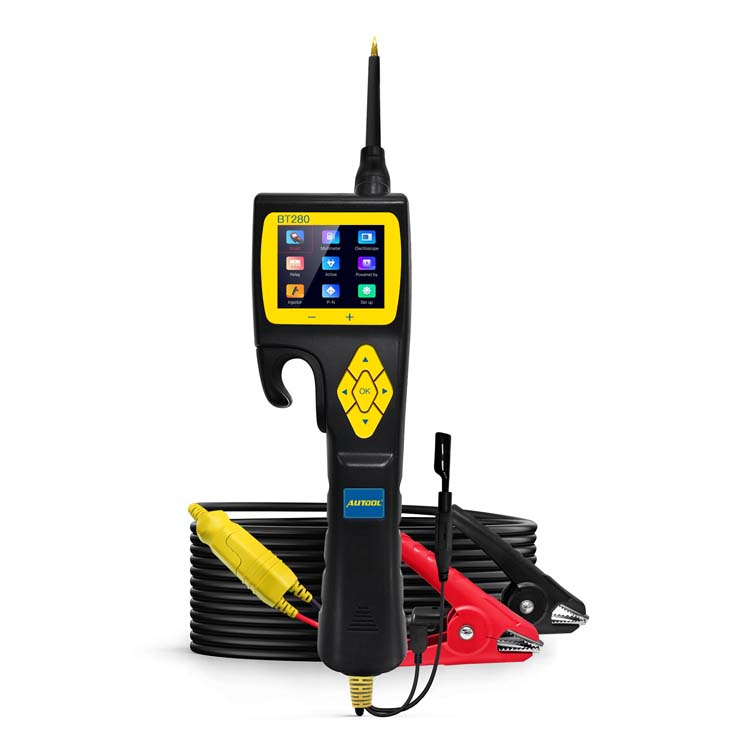 2026 AUTOOL BT280 Electric System Circuit Tester Automotive Electrical System Tools 9V-30V Electrical System Diagnostic Tool
