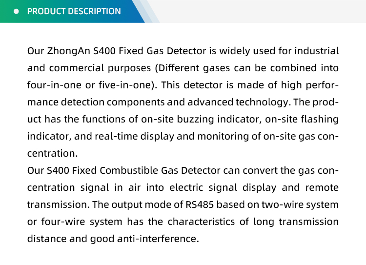 Gas Detector Display
