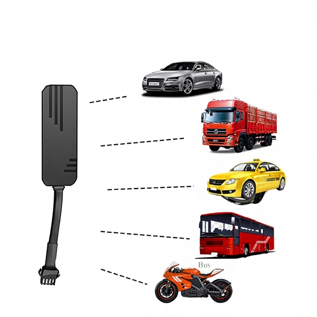4G Electric Vehicle Fleet Management System Motorcycle GPS Locator with Baidu/Google Track View and Polymer Battery