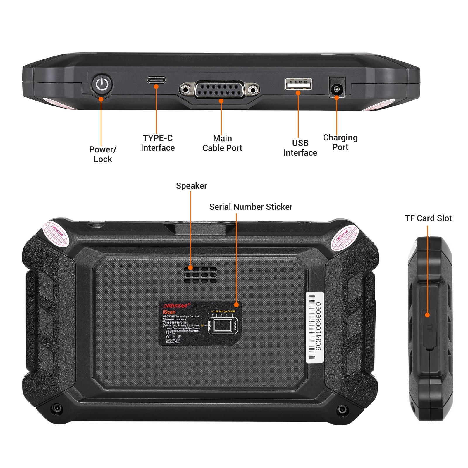 OBDSTAR ISCAN SEA-DOO Marine Diagnostic Tablet Android OS Wi-Fi 1 Year Warranty For BRP SEA-DOO-System Diagnostics Live Data