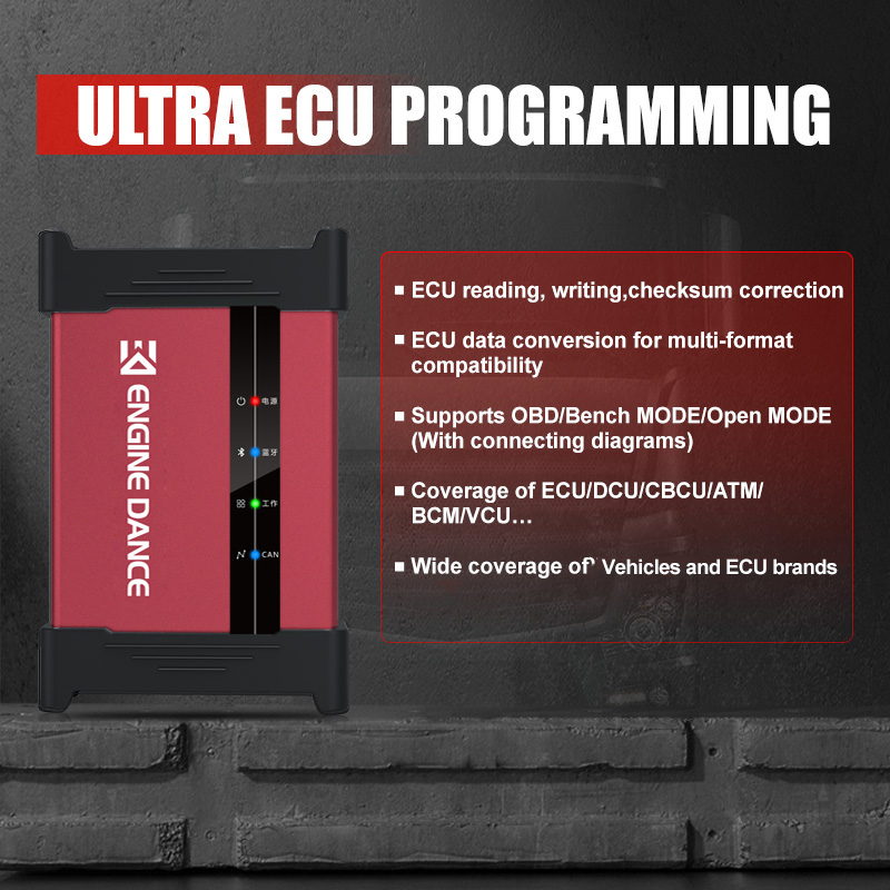 EngineDance X5pro+ Ultimate Diagnostic Tool Ecu Programming Tool Urea Pump and Sensor test Bench for Trucks,diesel Vehicles