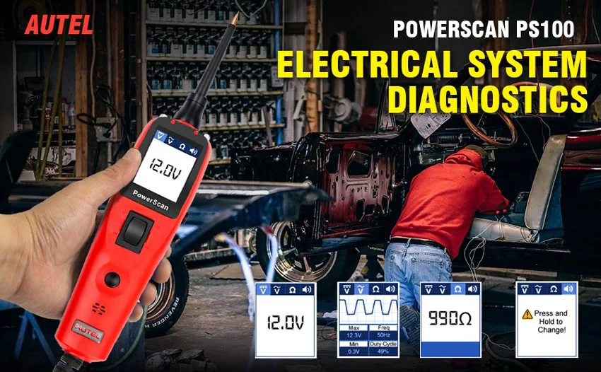Autel PowerScan PS100 Overview