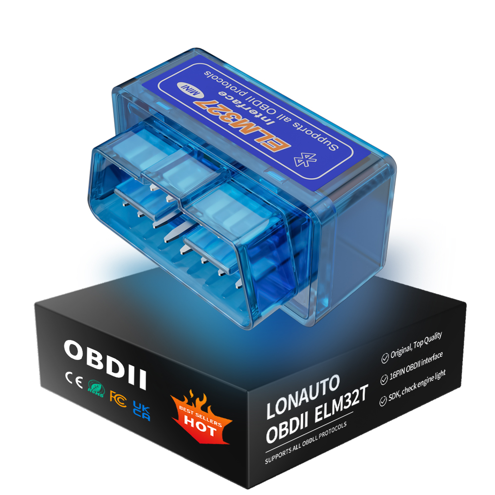 New Product Listing Automotive Universal Obd 2 Car Diagnostic Tool Obd bluetooth Scanner Supports Obdii Protocols