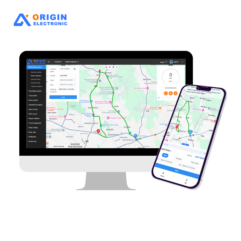 White Label GPS Telematics Platform For Truck Fleet Management And Vehicle Tracking