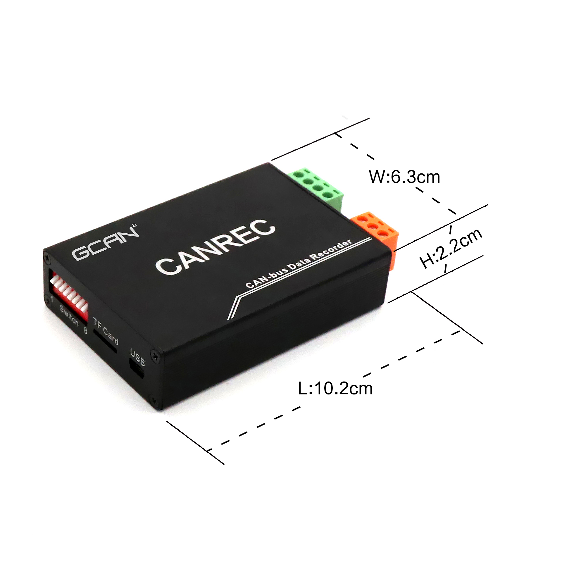 Canbus Data Logger for Car Users Can Use TF Card Record Bus Data Real Time
