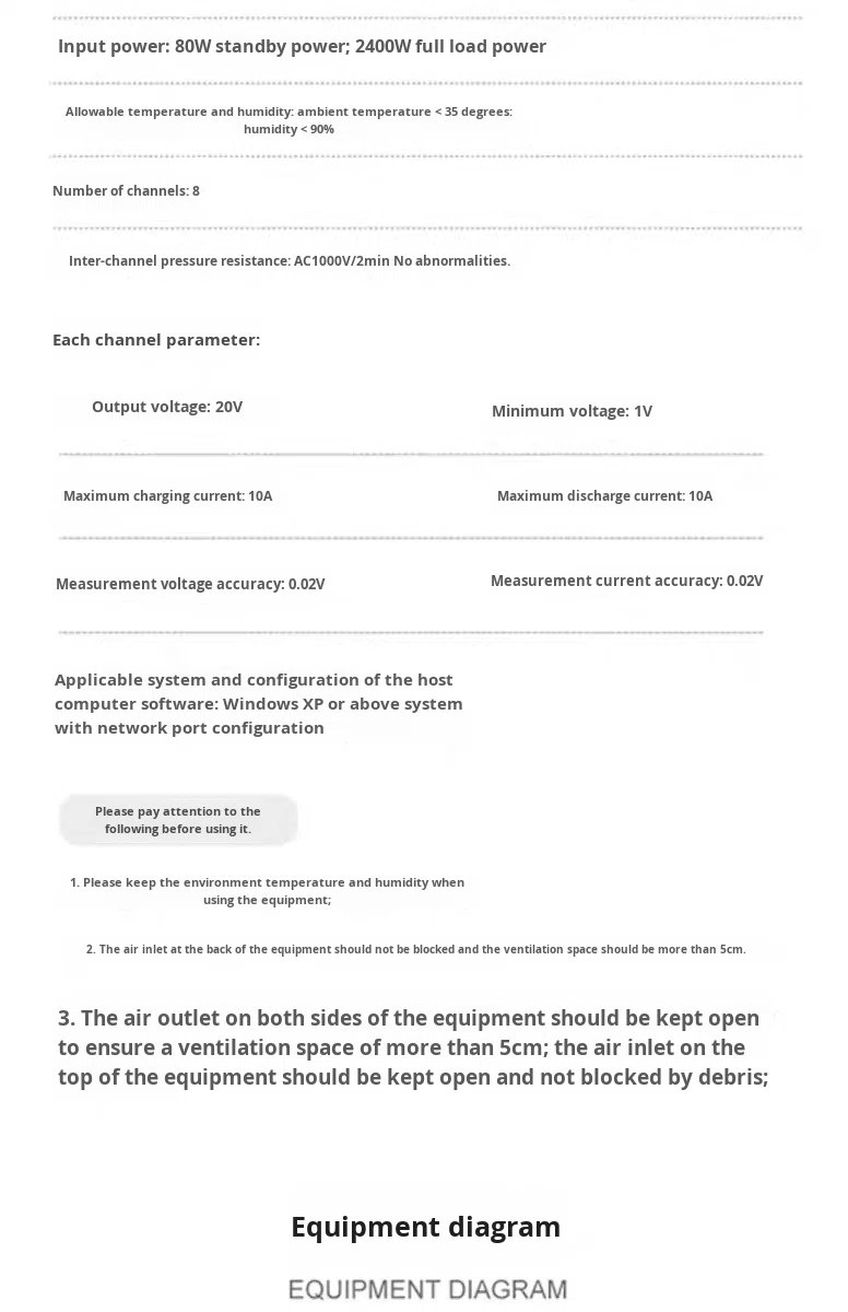 Battery Capacity Tester Details
